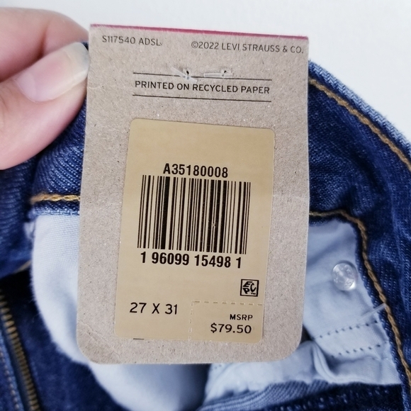 Levi's SilverTab '94 Baggy A35180008 Medium Wash Jeans NWT size 27x31 - Picture 12 of 15